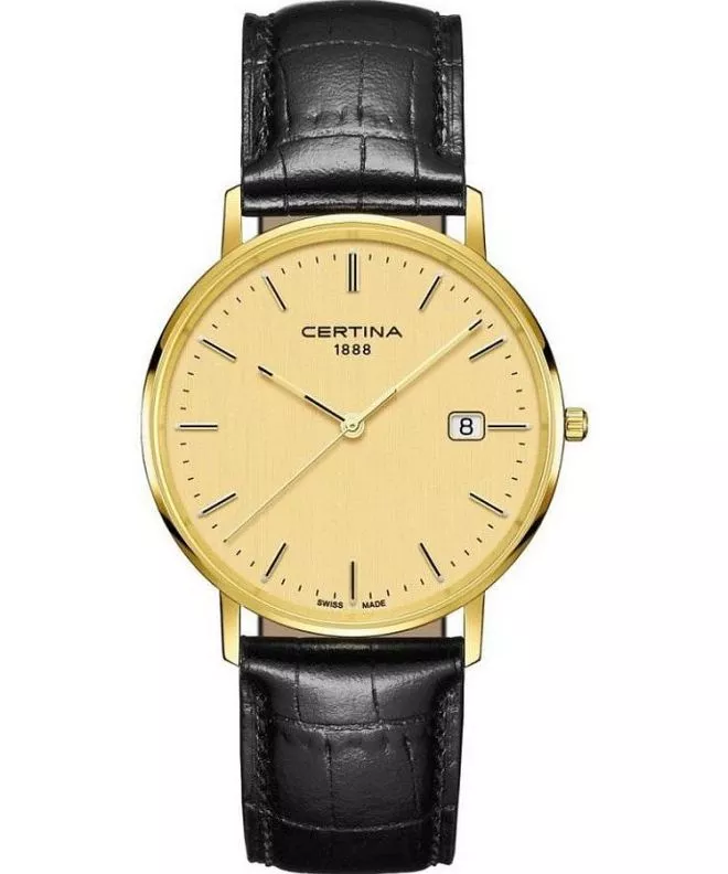 Certina Heritage Priska Gold 18K watch C901.410.16.021.00 (C9014101602100)