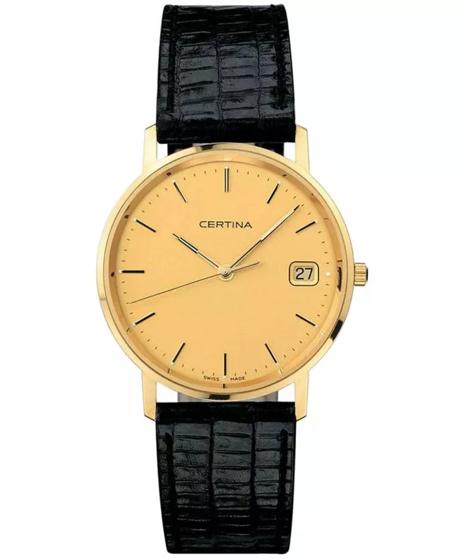 Certina Priska Gent Gold 18K watch C158.9289.68.31 (C15892896831)