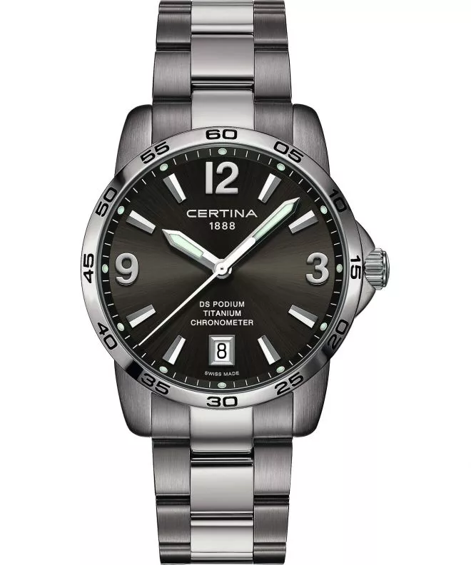 Certina Sport DS Podium Titanium watch C034.451.44.087.00 (C0344514408700)