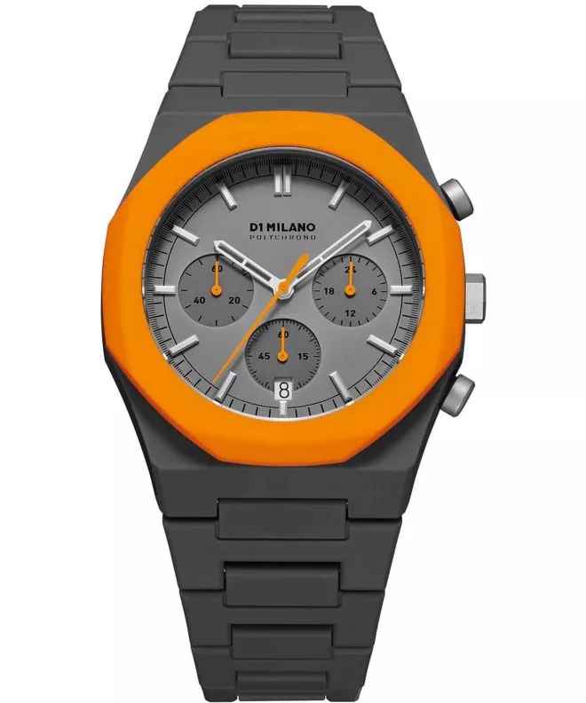 D1 Milano Polychrono Orange Blast watch PHBJ01