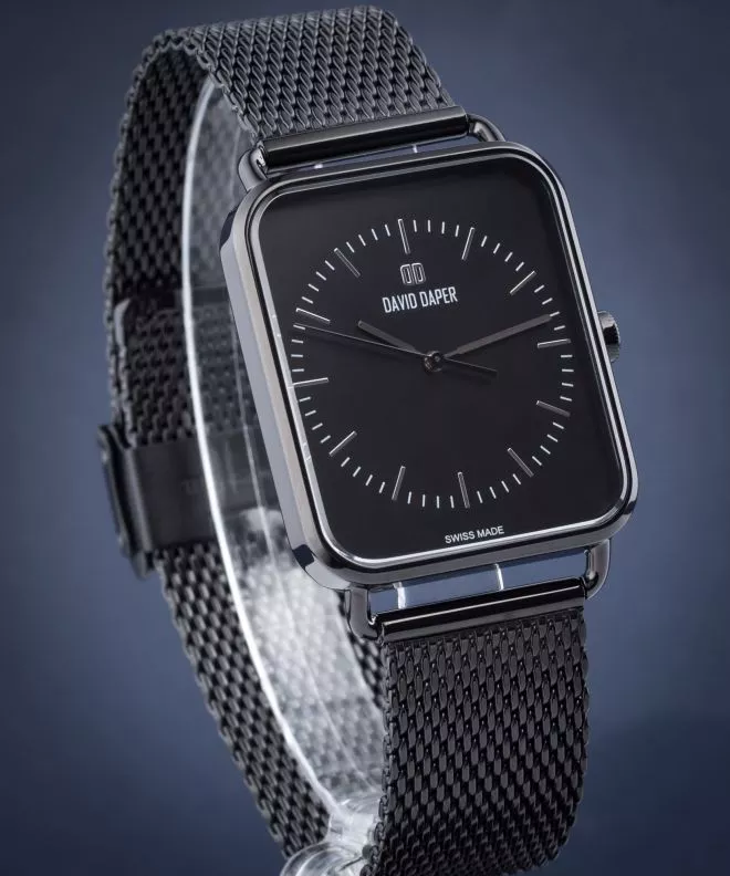 David Daper Time Square Men's Watch 02 BL 02 M01