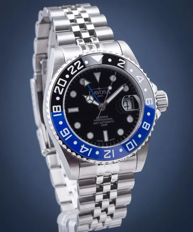 Davosa Ternos Professional Automatic TT GMT Men's Watch 161.571.04