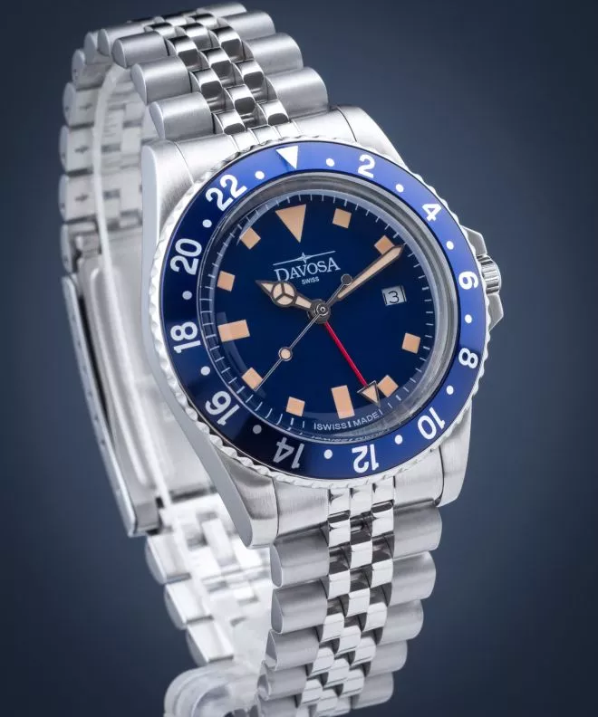 Davosa Vintage Diver GMT Men's Watch 163.500.40