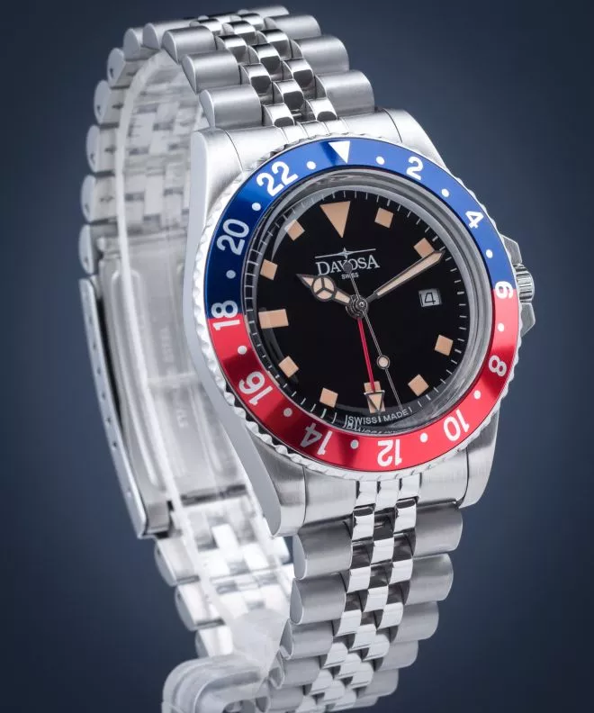 Davosa Vintage Diver GMT Men's Watch 163.500.90