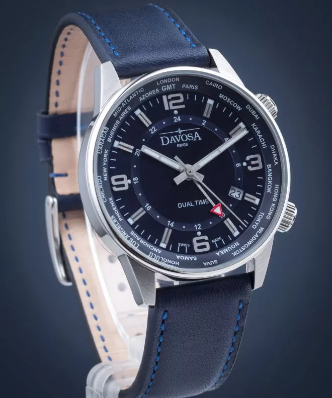 Davosa Vireo Dual Time Men's Watch 162.492.45