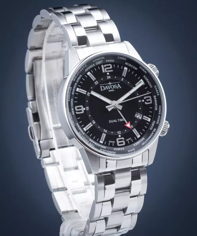 Davosa Vireo Dual Time Men's Watch 163.480.55