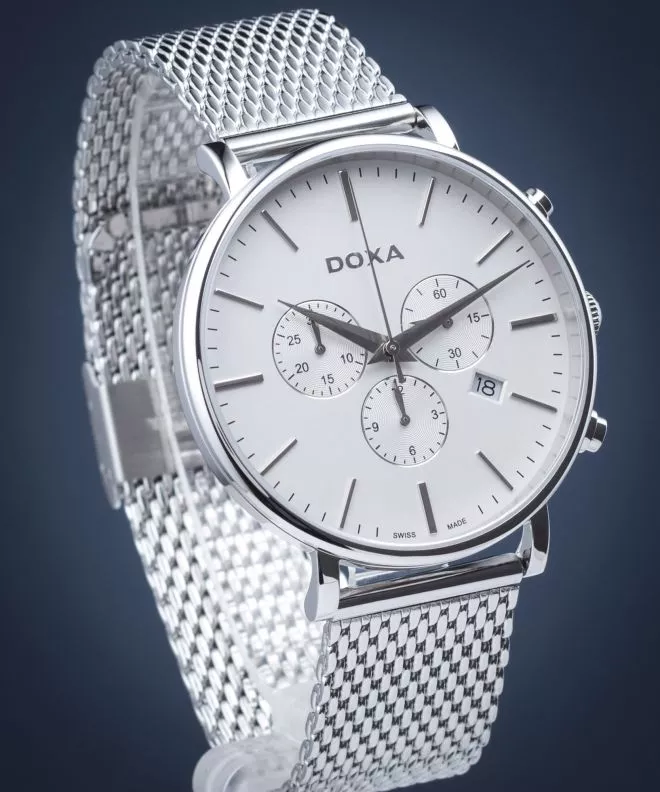 Doxa D-Light Chronograph Men's Watch 172.10.011.210 (172.10.011.2.10)