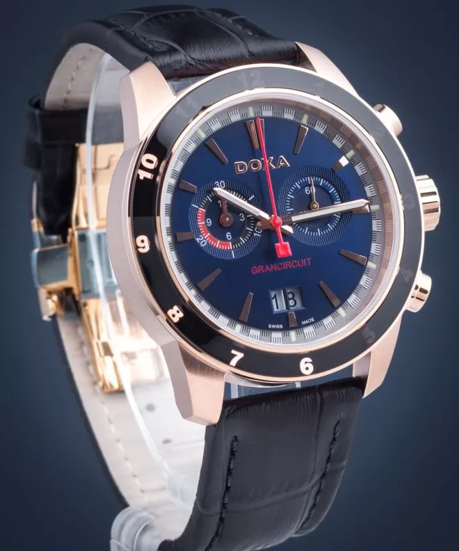 Doxa Quartz Grancircuit Men's Watch 140.90.201.03