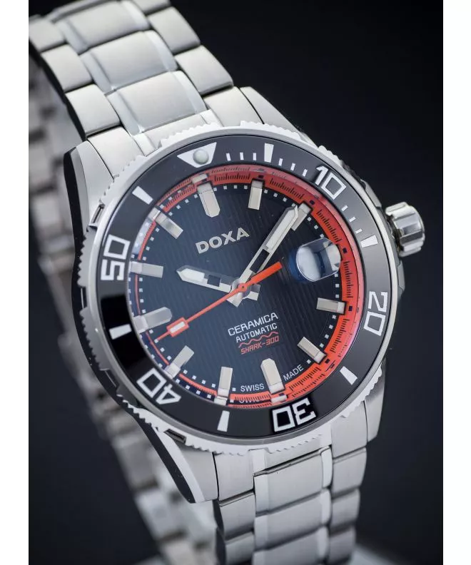 Doxa Into Ocean Shark Automatic Men's Watch D127SBO