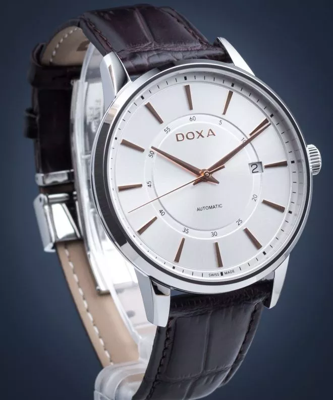 Doxa Slim Line Automatic Men's Watch 107.10.021R.02