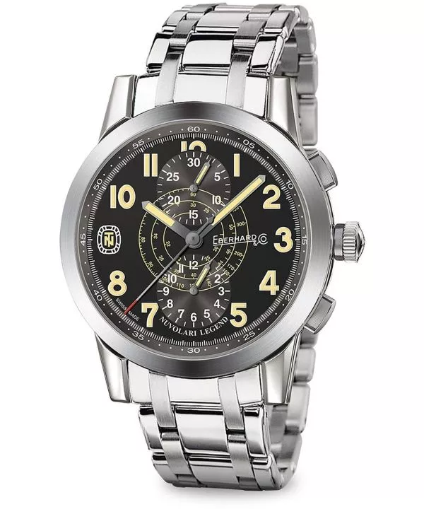 Eberhard Nuvolari Legend Grande Taille Automatic Chronograph Mens Watch 31138.01 CA