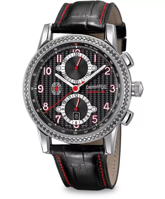 Eberhard Tazio Nuvolari Data Automatic Chronograph Men's Watch 31066.1 BR74 CP