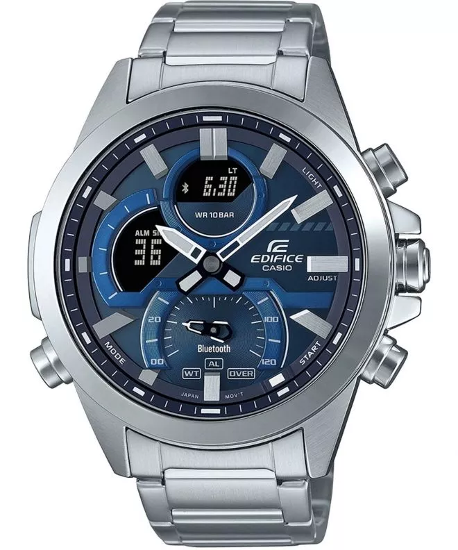 Casio EDIFICE Bluetooth Premium Schedule Timer Sapphire watch ECB-30D-2AEF