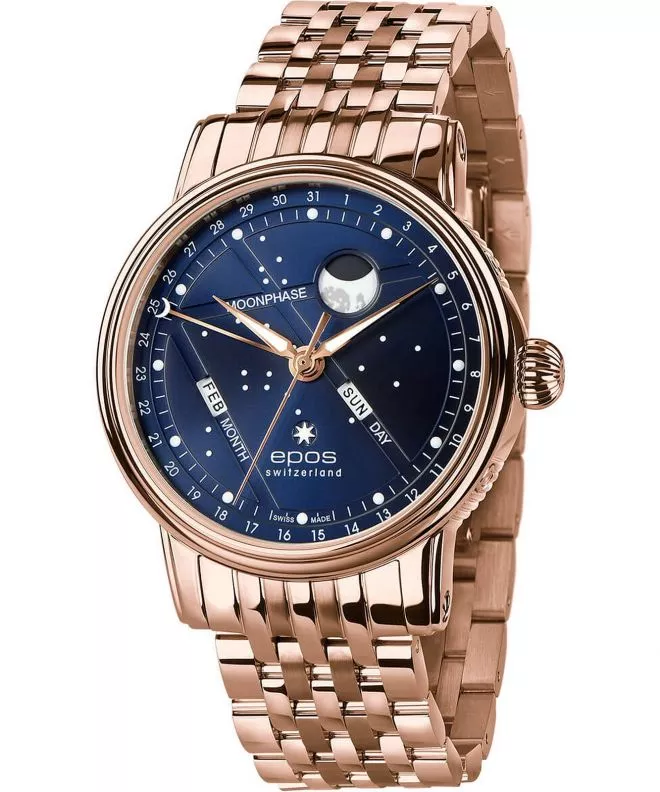 Epos Oeuvre d'Art Verso Skeleton Limited Edition Men's Watch 3439.322.24.16.34