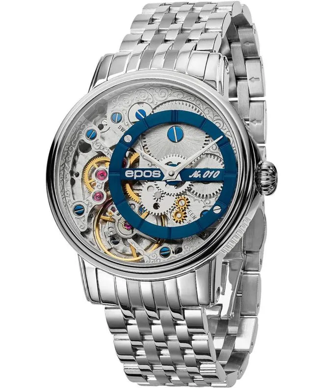 Epos Oeuvre D'Art Verso Skeleton Limited Edition gents watch 3435.313.20.16.30