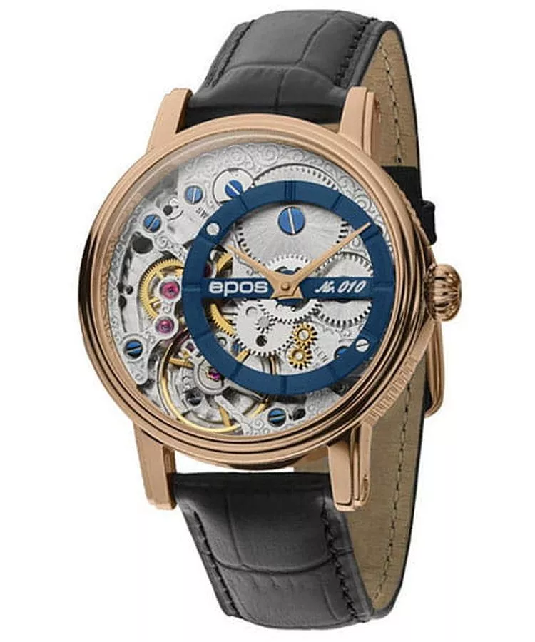 Epos Oeuvre d'Art Verso 2 Skeleton Limited Edition Men's Watch 3435.313.24.16.25