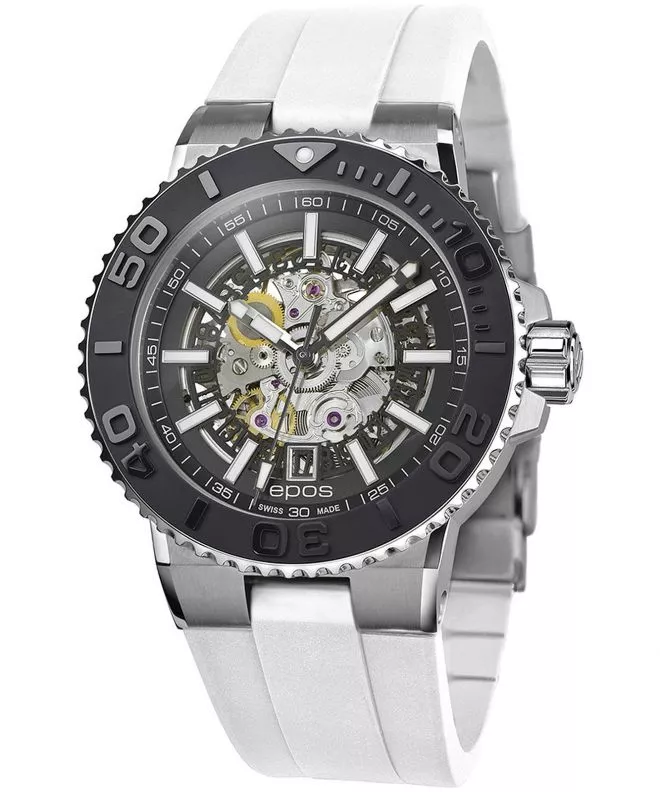 Epos Sportive Diver Skeleton Automatic Men's Watch 3441.135.25.15.50