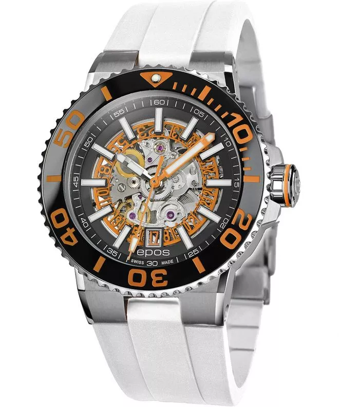 Epos Sportive Diver Skeleton Automatic Men's Watch 3441.135.99.15.50