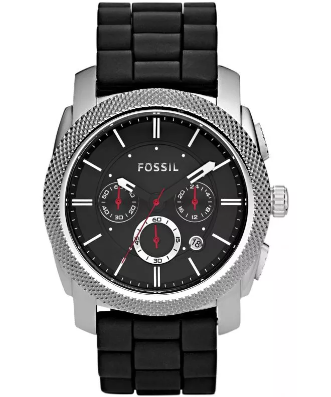 Fossil Orologio Uomo FS5472 – Essentialist – Cassa 42mm, Quadrante Bianco, Cinturino In Pelle Marrone