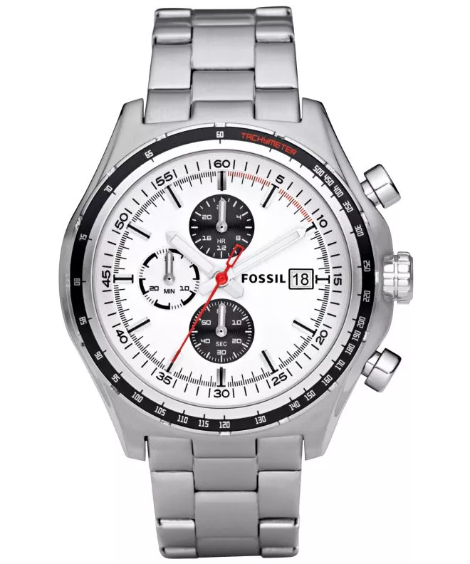 Fossil Dylan Silver Chronograph Men's Watch CH2730