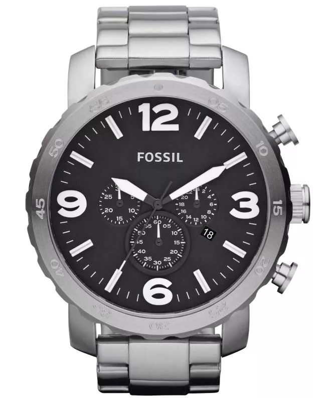 Fossil Nate Stainless Steel Men's Watch JR1353