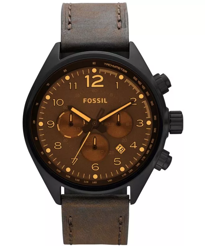 Fossil Sport Flight Leather Men's Watch CH2782