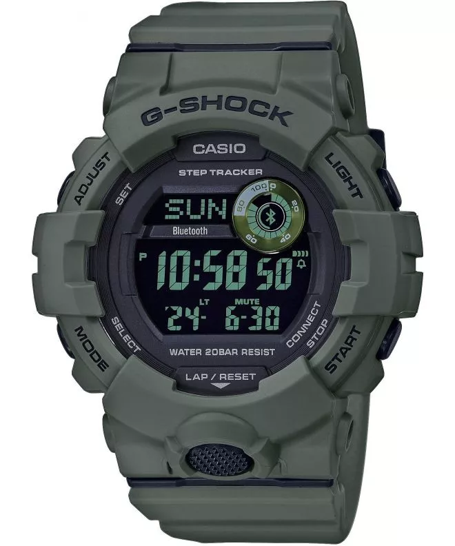 Casio G-SHOCK Camo G-SQUAD Bluetooth Sync Step Tracker Watch GBD-800UC-3ER
