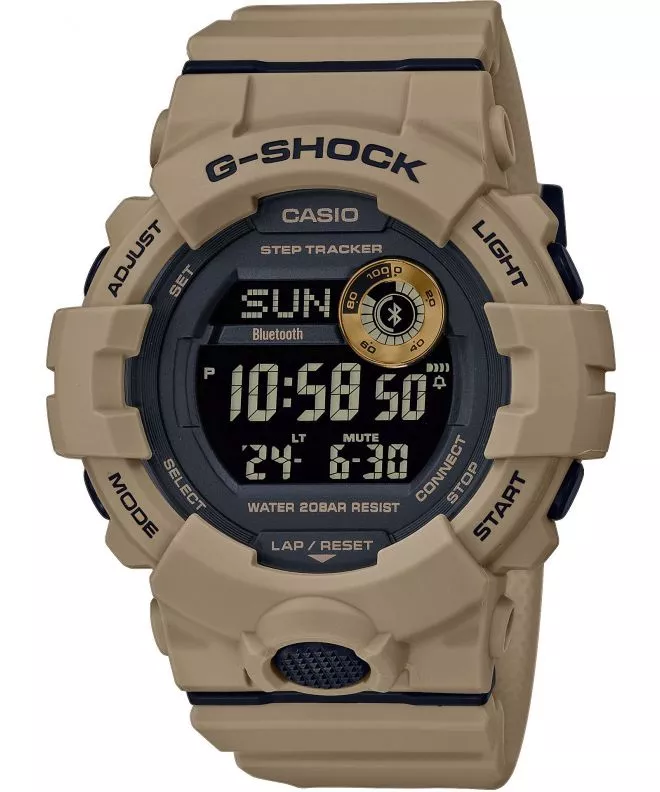 Casio G-SHOCK Camo G-SQUAD Bluetooth Sync Step Tracker Watch GBD-800UC-5ER