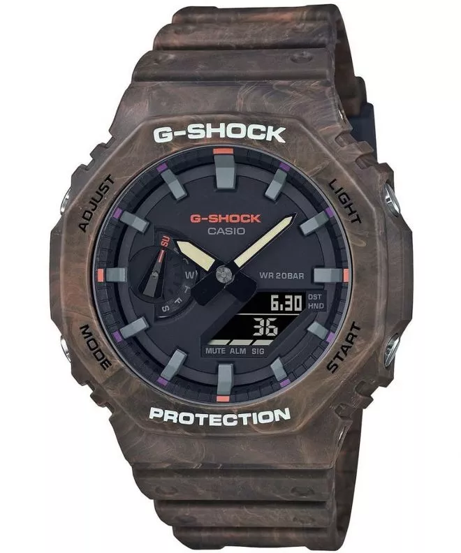 Casio G-SHOCK Carbon Core Guard Foggy Forest watch GA-2100FR-5AER