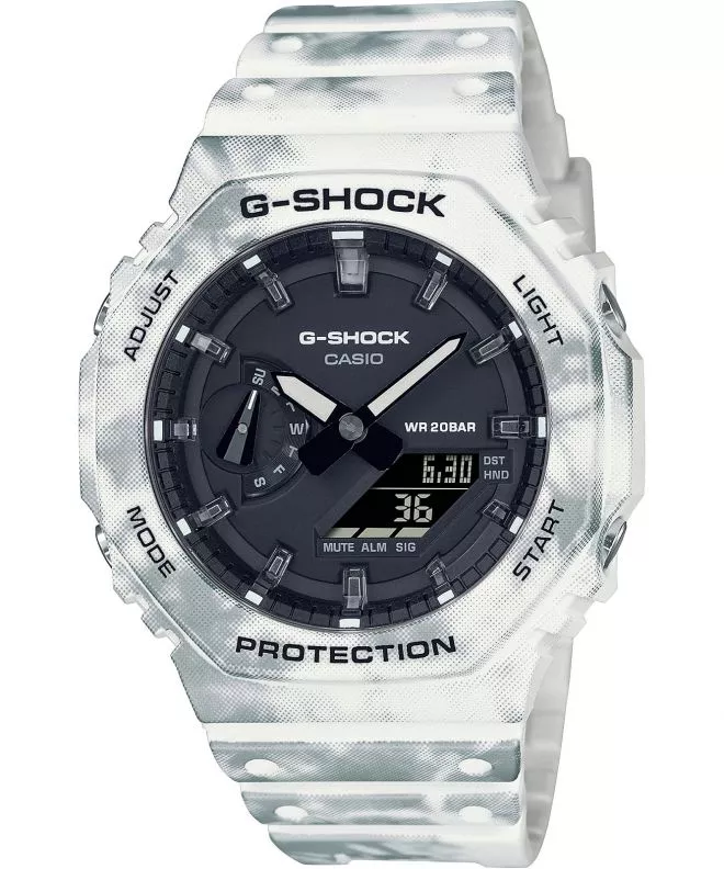Casio G-SHOCK Carbon Core Guard Frozen Forest watch GAE-2100GC-7AER