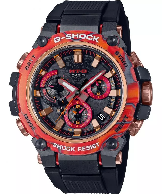 G-SHOCK Exclusive 40th Anniversary Flare Red Limited Edition gents watch MTG-B3000FR-1AER