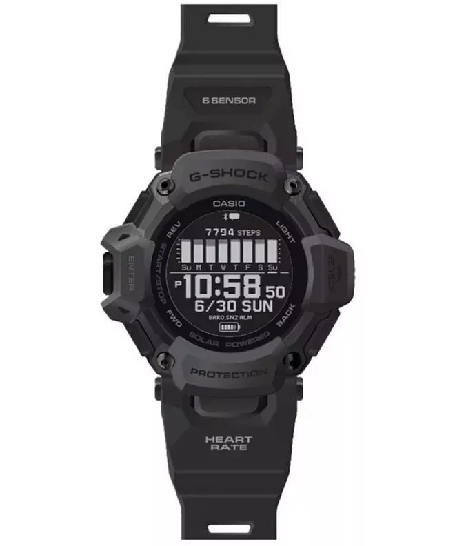 Casio G-SHOCK G-Squad Bluetooth Step Tracker watch GBD-H2000-1BER
