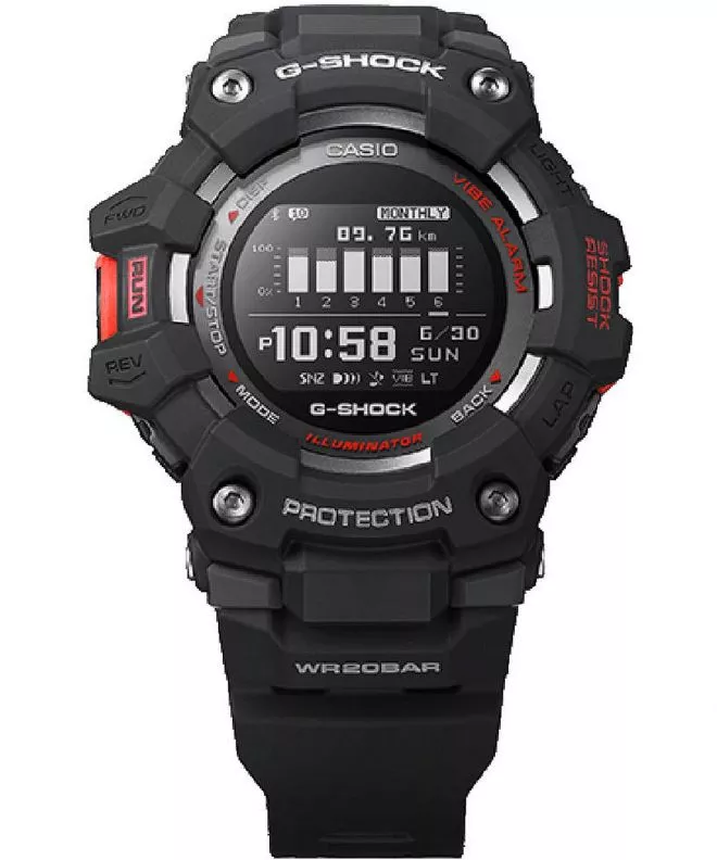Casio G-SHOCK G-Squad Bluetooth Sync Step Tracker Watch GBD-100-1ER