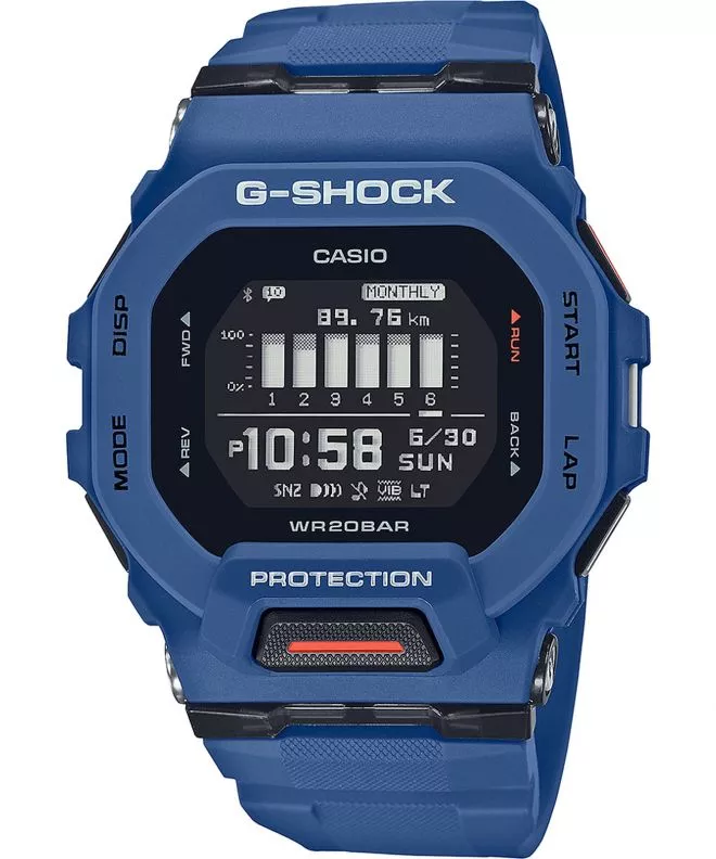 Casio G-SHOCK G-Squad Bluetooth Sync Step Tracker Watch GBD-200-2ER