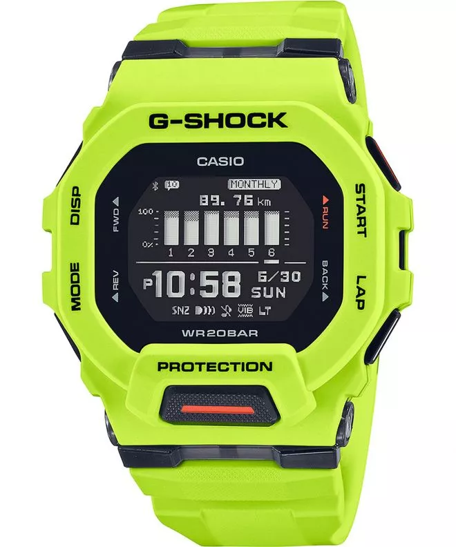 Casio G-SHOCK G-Squad Bluetooth Sync Step Tracker Watch GBD-200-9ER