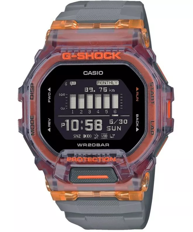 Casio G-SHOCK G-Squad Bluetooth Sync Step Tracker watch GBD-200SM-1A5ER