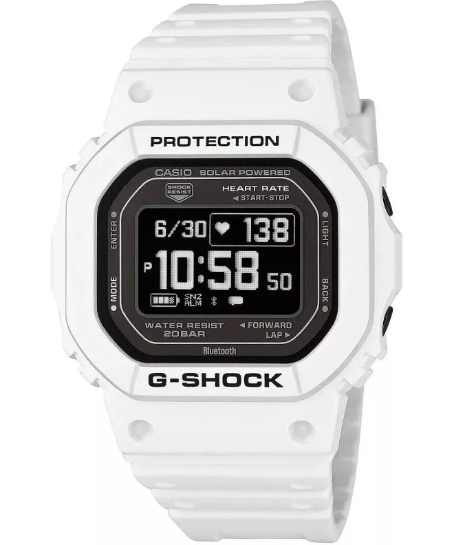G-SHOCK G-SQUAD Move Square Bluetooth Solar gents watch DW-H5600-7ER