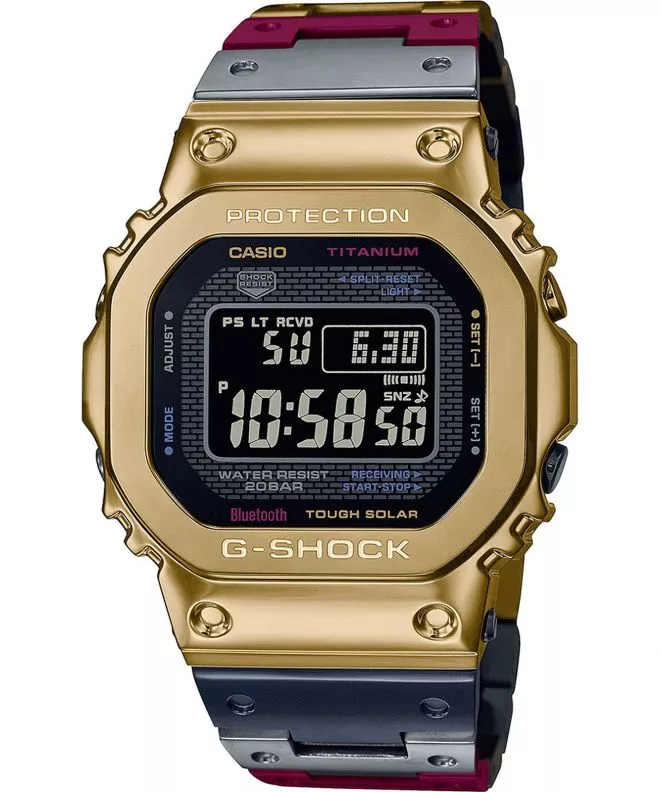 Casio G-SHOCK G-Steel Bluetooth Sync Radio Solar Titanium Watch GMW-B5000TR-9ER