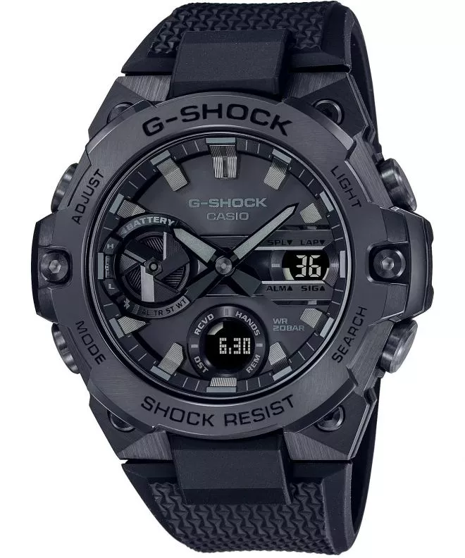 Casio G-SHOCK G-Steel Carbon Core Guard Bluetooth watch GST-B400BB-1AER