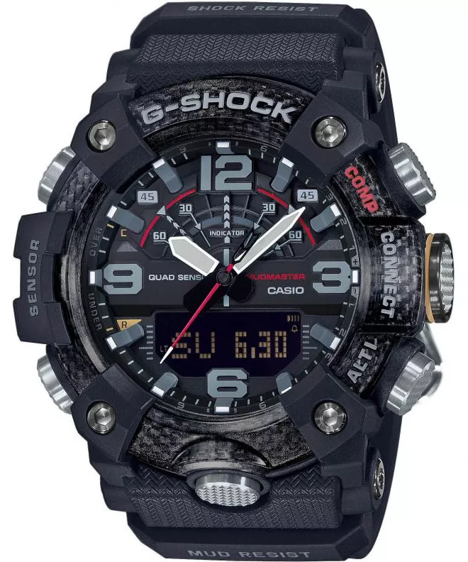 Casio G-Shock Master of G Mudmaster Carbon Core Guard Quad Sensor Bluetooth Sync gents watch GG-B100-1AER