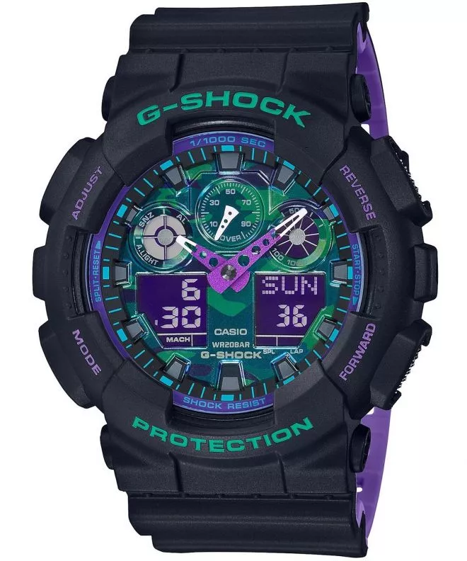 Casio G-SHOCK Original 90s Color Accent Watch GA-100BL-1AER