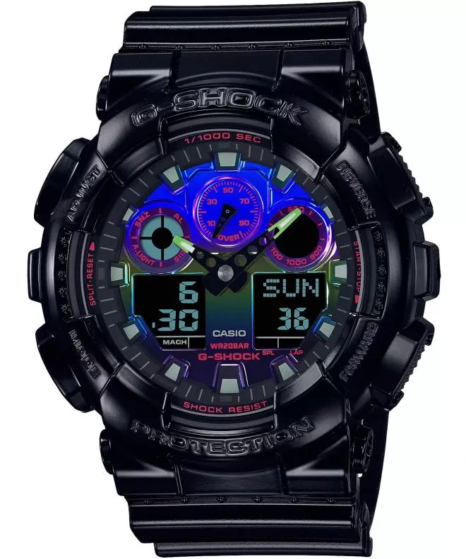 Casio G-SHOCK Original Virtual Rainbow watch GA-100RGB-1AER