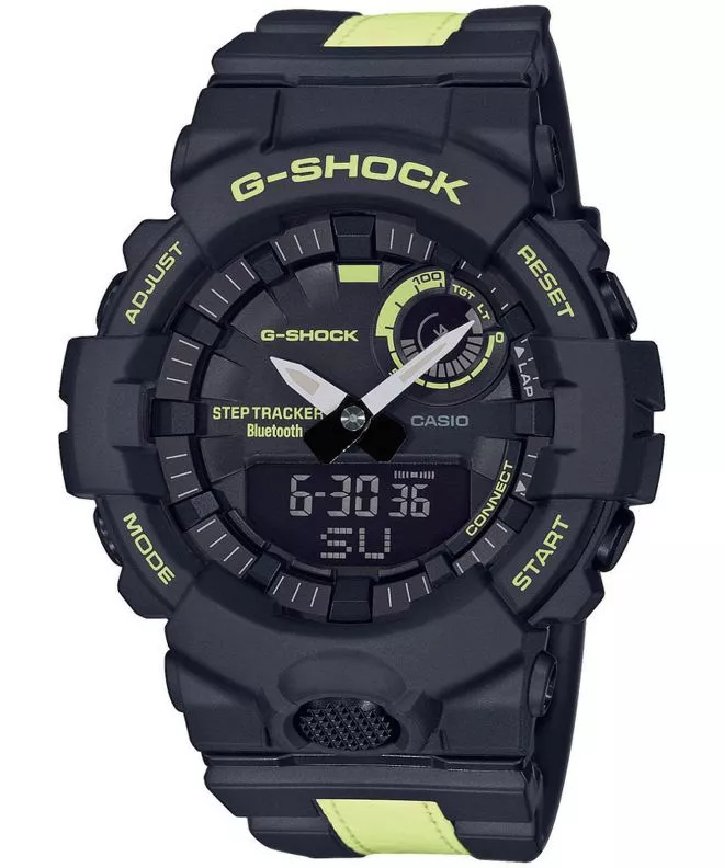 Casio G-SHOCK Specials G-SQUAD Reflector Bluetooth Sync Step Tracker Limited Watch GBA-800LU-1A1ER