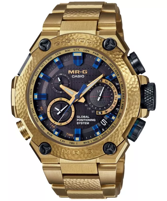 G-SHOCK 20th Anniversary Limited Edition Wave Ceptor Solar GPS Titanium Watch MRG-G1000HG-9ADR