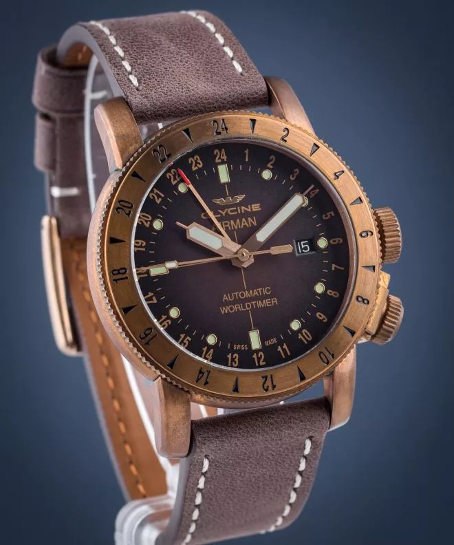 Glycine Airman 44 Bronze Automatic Men's Watch GL0166