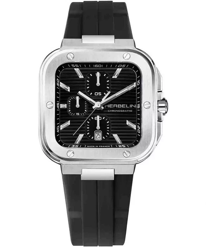 Herbelin Cap Camarat Square Chronograph watch 35646A14CA