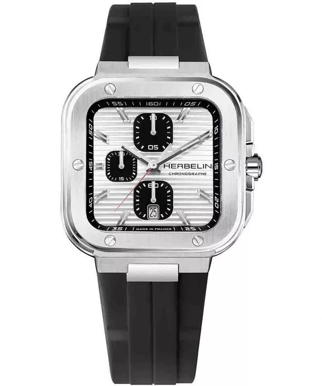 Herbelin Cap Camarat Square Chronograph watch 35646A42CA
