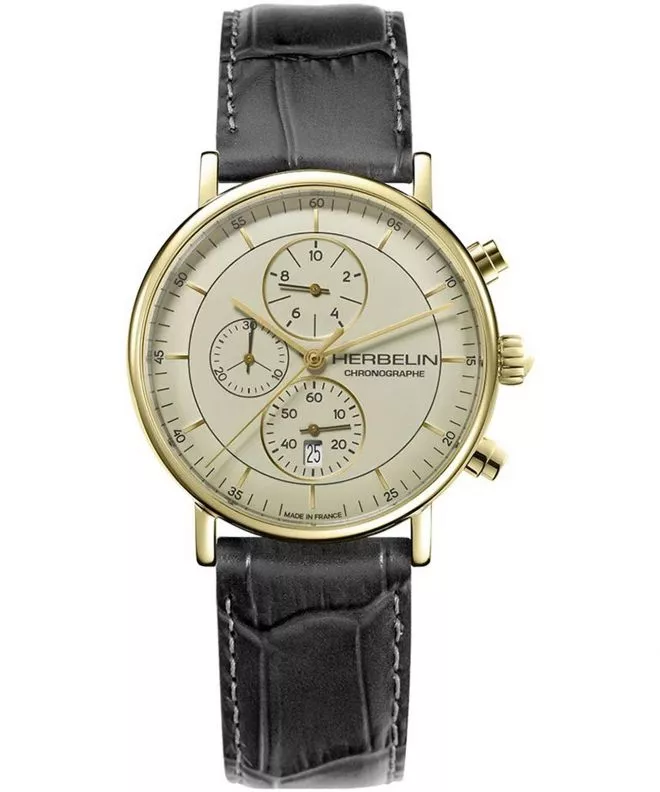 Herbelin Inspiration Chronograph watch 35647P17GR