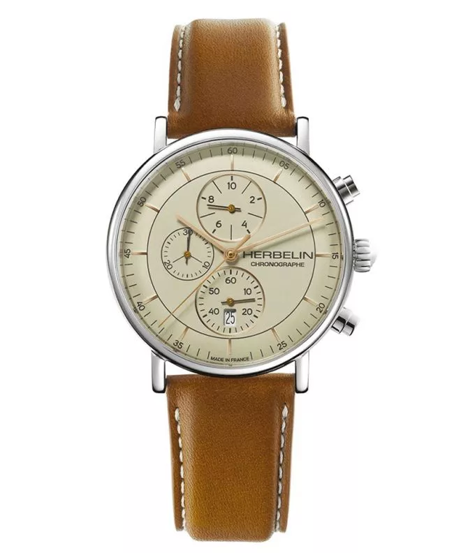Herbelin Inspiration Chronographe watch 35647AP17TRGD (35647/AP17TRGD)