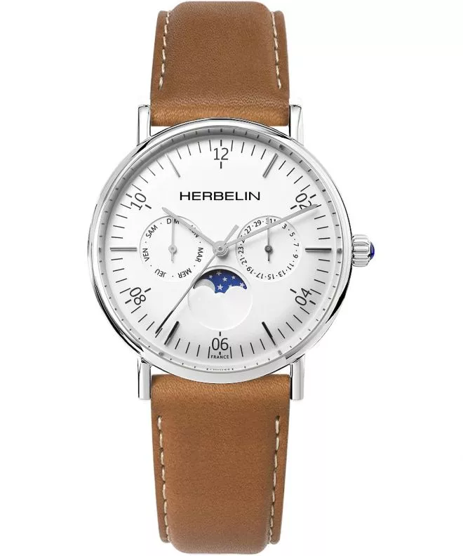 Herbelin Inspiration Moon Phase Men's Watch 12747AP11GD (12747/AP11GO)